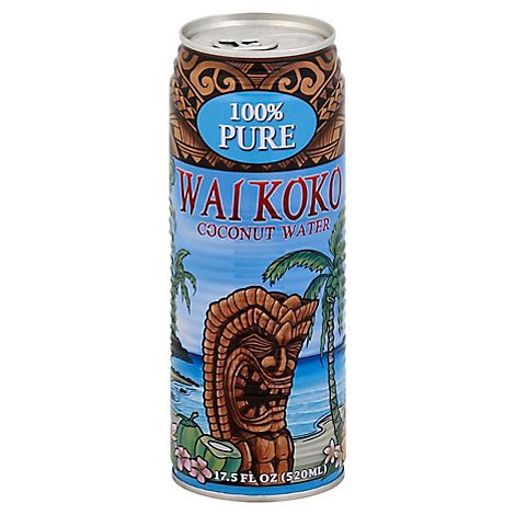 slide 1 of 1, Wai Koko Coconut Water 17.5 oz, 17.5 fl oz