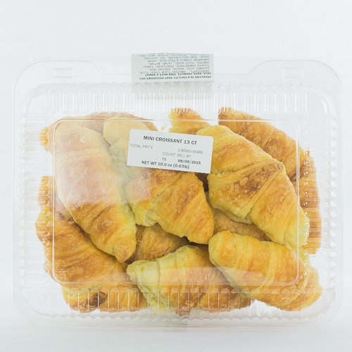 slide 1 of 1, Publix Mini Croissants, 13 ct