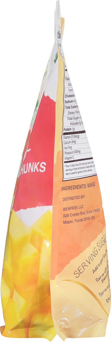 slide 4 of 9, Benfresh Chunks Mango - 48 oz, 48 oz