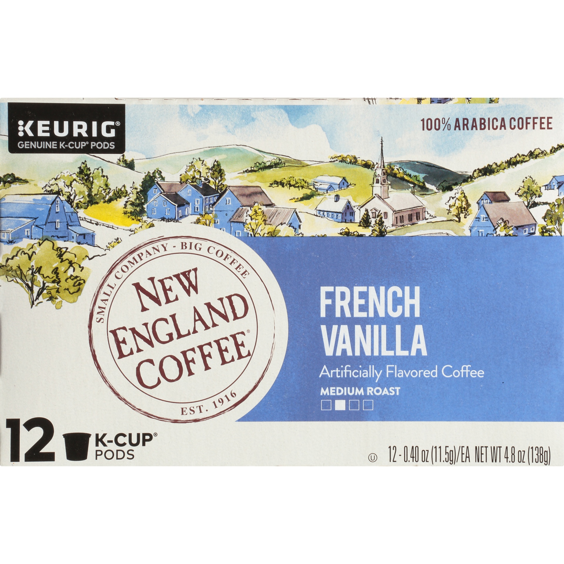 slide 5 of 7, New England Coffee Keurig Hot French Vanilla Cups, 12 ct