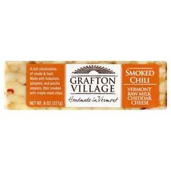 Grafton Village Cheese, Vermont, Cheddar, Smoked Chili, Raw Milk