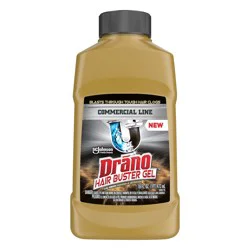 Drano Commercial Line Hair Buster Gel Clog Remover 16 oz