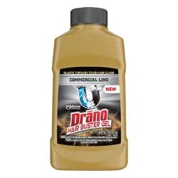 Drano Commercial Line Hair Buster Gel Clog Remover 16 oz