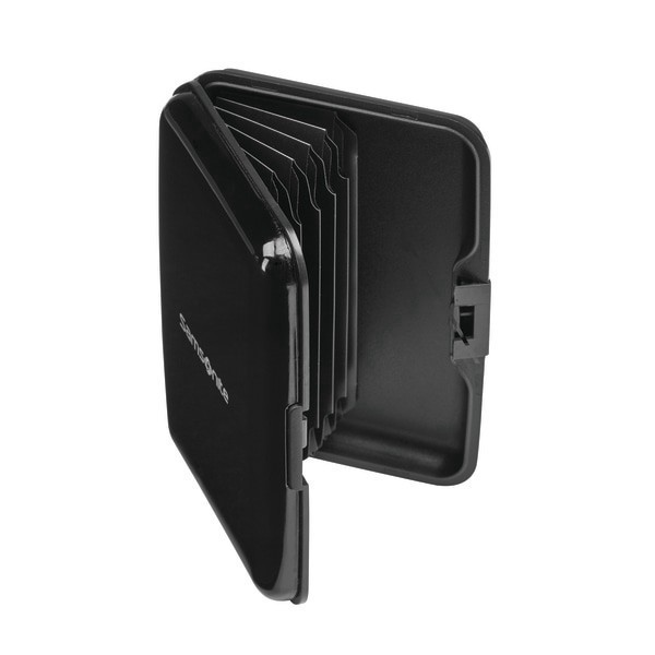 slide 2 of 5, Samsonite Aluminum Rfid Wallet, Black, 1 ct