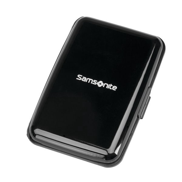 slide 5 of 5, Samsonite Aluminum Rfid Wallet, Black, 1 ct