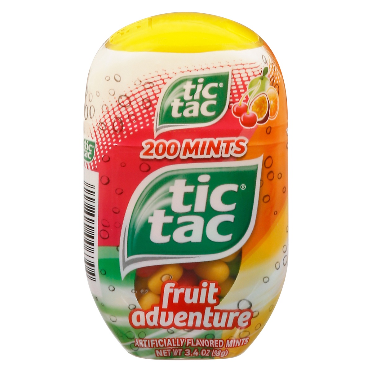 slide 1 of 1, Tic Tac Fruit Adventure Bottle Pack, 3.4 oz