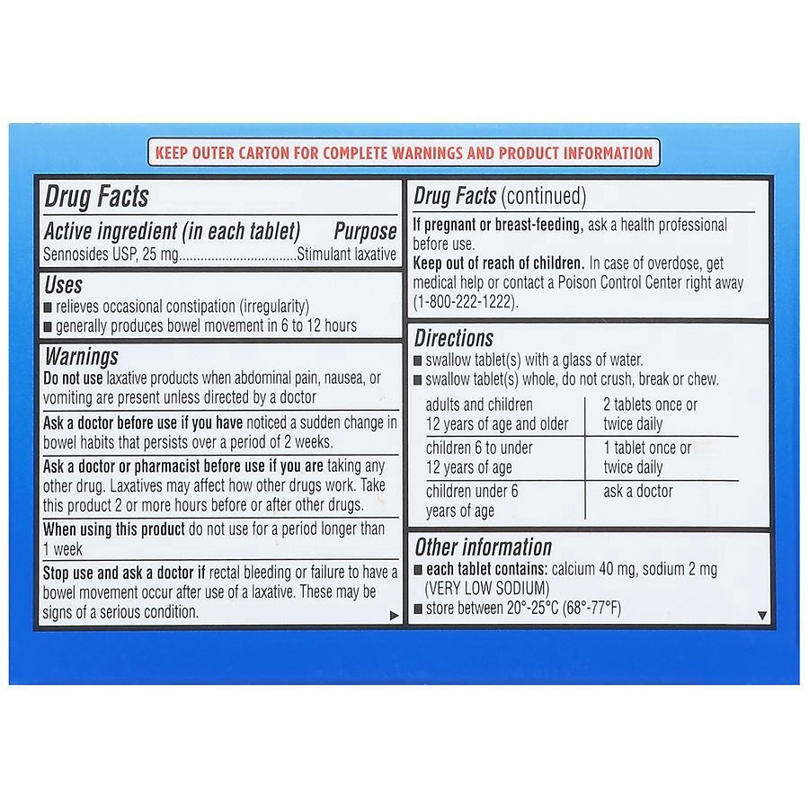 slide 3 of 4, Walgreens Laxative Tablets, 48 ct