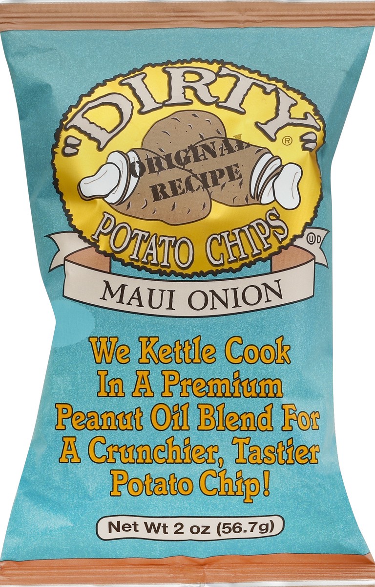 slide 4 of 5, Dirty 2 oz "Dirty" Maui Onion Potato Chips, 2 oz