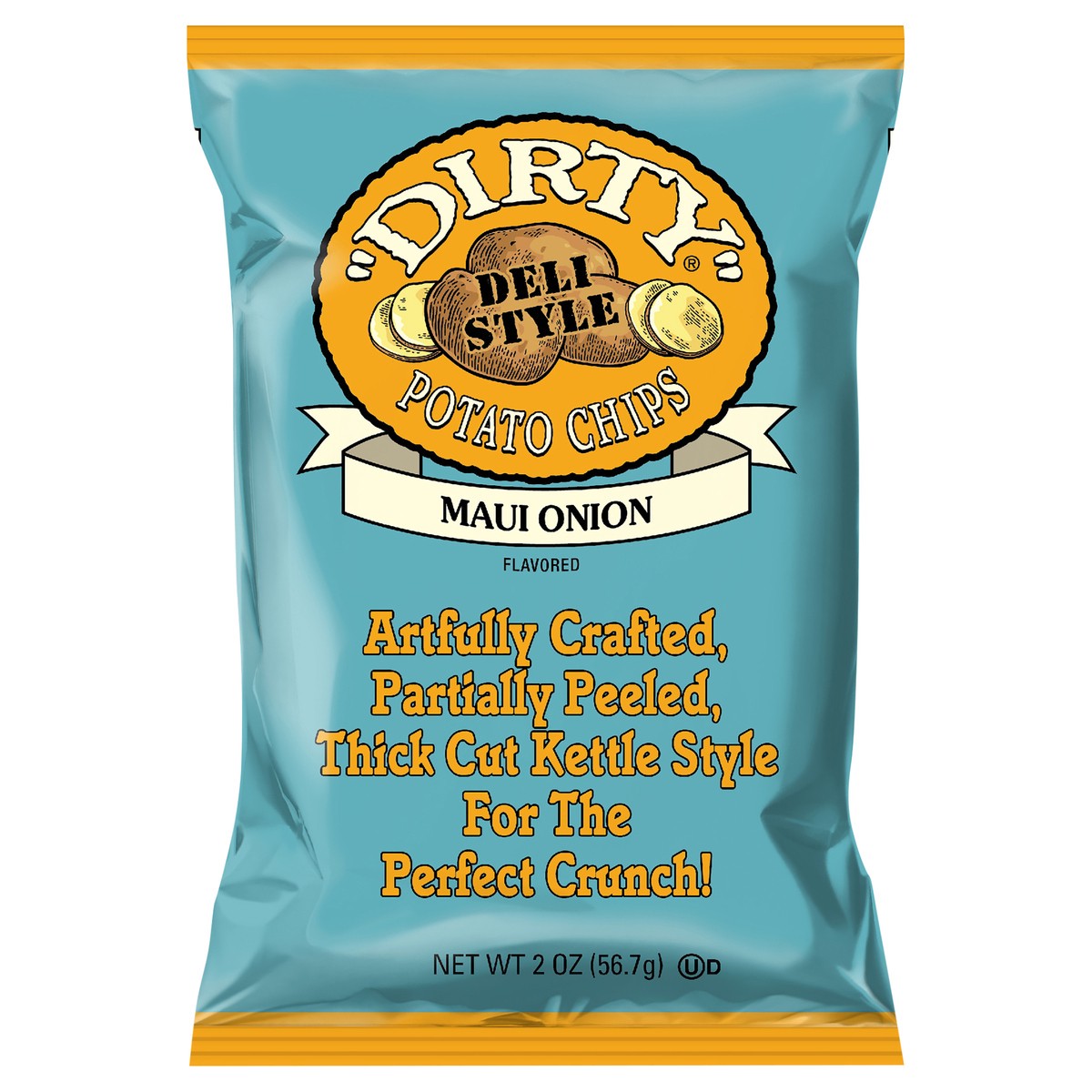 slide 1 of 5, Dirty 2 oz "Dirty" Maui Onion Potato Chips, 2 oz