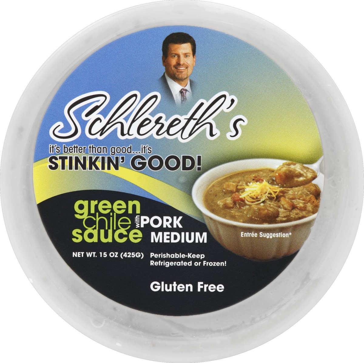 slide 2 of 3, Schlereths Green Chile Sauce 15 oz, 15 oz