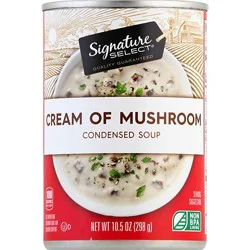 Signature Select Soup Condensed Cream Of Mushroom - 10.5 Oz