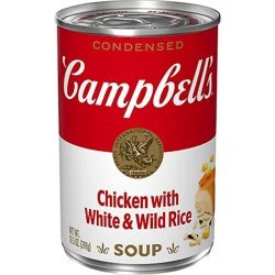 Campbell's Condensed Chicken And Rice Soup With White And Wild Rice - 10.5 Oz
