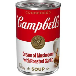 Campbell's Condensed Cream Of Mushroom Soup With Roasted Garlic - 10.5 Oz