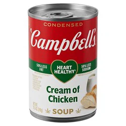 Campbell's Condensed Heart Healthy Cream Of Chicken Soup - 10.5 Oz