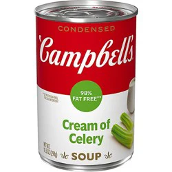 Campbell's Condensed 98% Fat Free Cream Of Celery Soup - 10.5 Oz