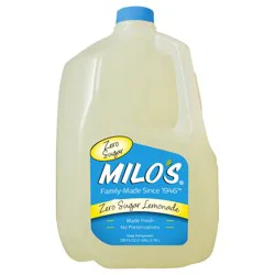 Milo's Zero Sugar Lemonade - 128 fl oz