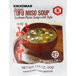 Kikkoman Soup Mix Tofu Miso - 1.05 Oz