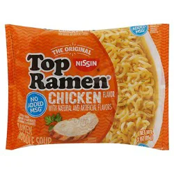 Nissin Top Ramen Ramen Noodle Soup Chicken Flavor - 3 Oz