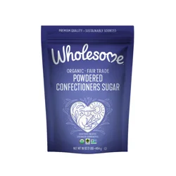 Wholesome Organic Powdered Confectioners Sugar 16 oz