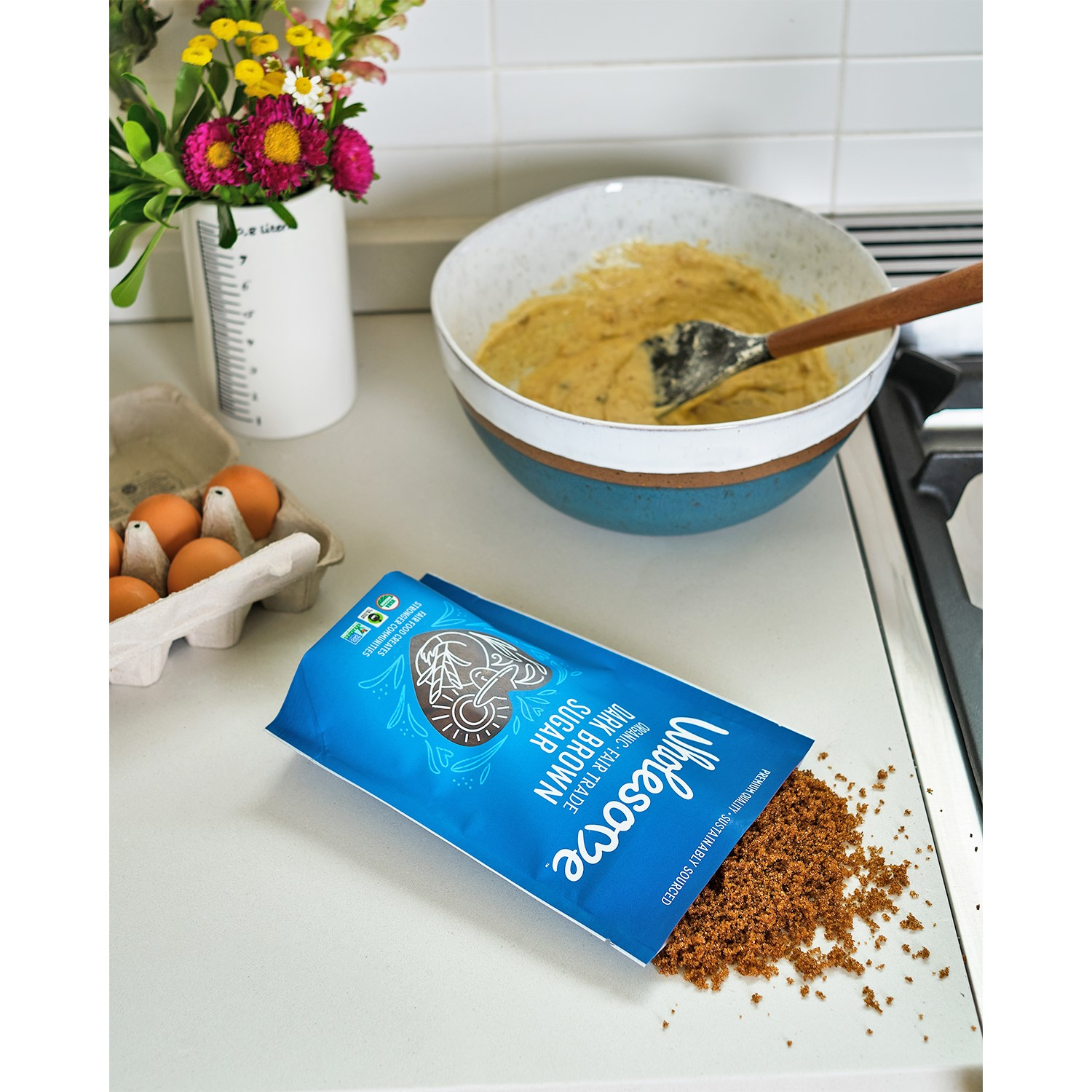 slide 4 of 8, Wholesome Organic Dark Brown Sugar 24 oz, 24 oz