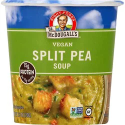 Dr. Mcdougalls Soup Gluten Free Vegan Split Pea With Barley - 2.5 Oz