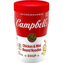 Campbell's Sipping Soup Chicken & Mini Round Noodle Soup - 10.75 Oz