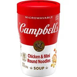 Campbell's Sipping Soup Chicken & Mini Round Noodle Soup - 10.75 Oz