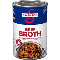 Swanson 100% Natural Beef Broth - 14.5 Oz