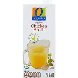 O Organics Organic Broth Chicken - 32 Oz