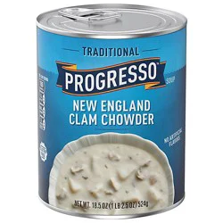 Progresso Traditional Soup New England Clam Chowder - 18.5 Oz