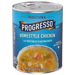Progresso Traditional Soup Homestyle Chicken With Vegetables & Pearl Pasta - 19 Oz