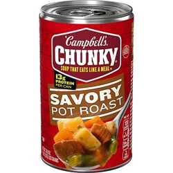 Campbell's Chunky Savory Pot Roast Soup - 18.8 Oz