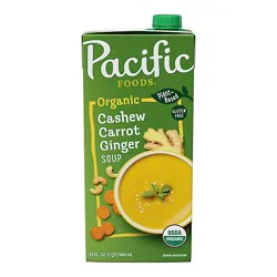 Pacific Foods Organic Cashew Carrot Ginger Soup - 32 Fl Oz