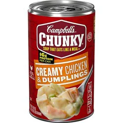 Campbell's Chunky Creamy Chicken And Dumplings Soup - 18.8 Oz