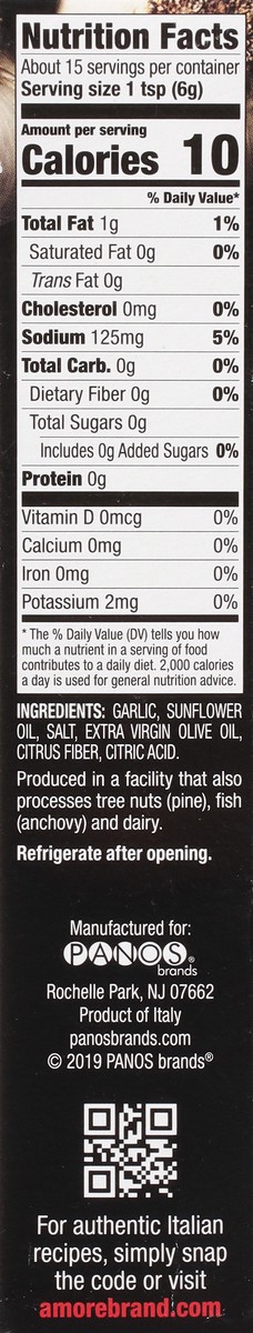 slide 7 of 9, Amore Concentrated Garlic Paste, 3.15 oz