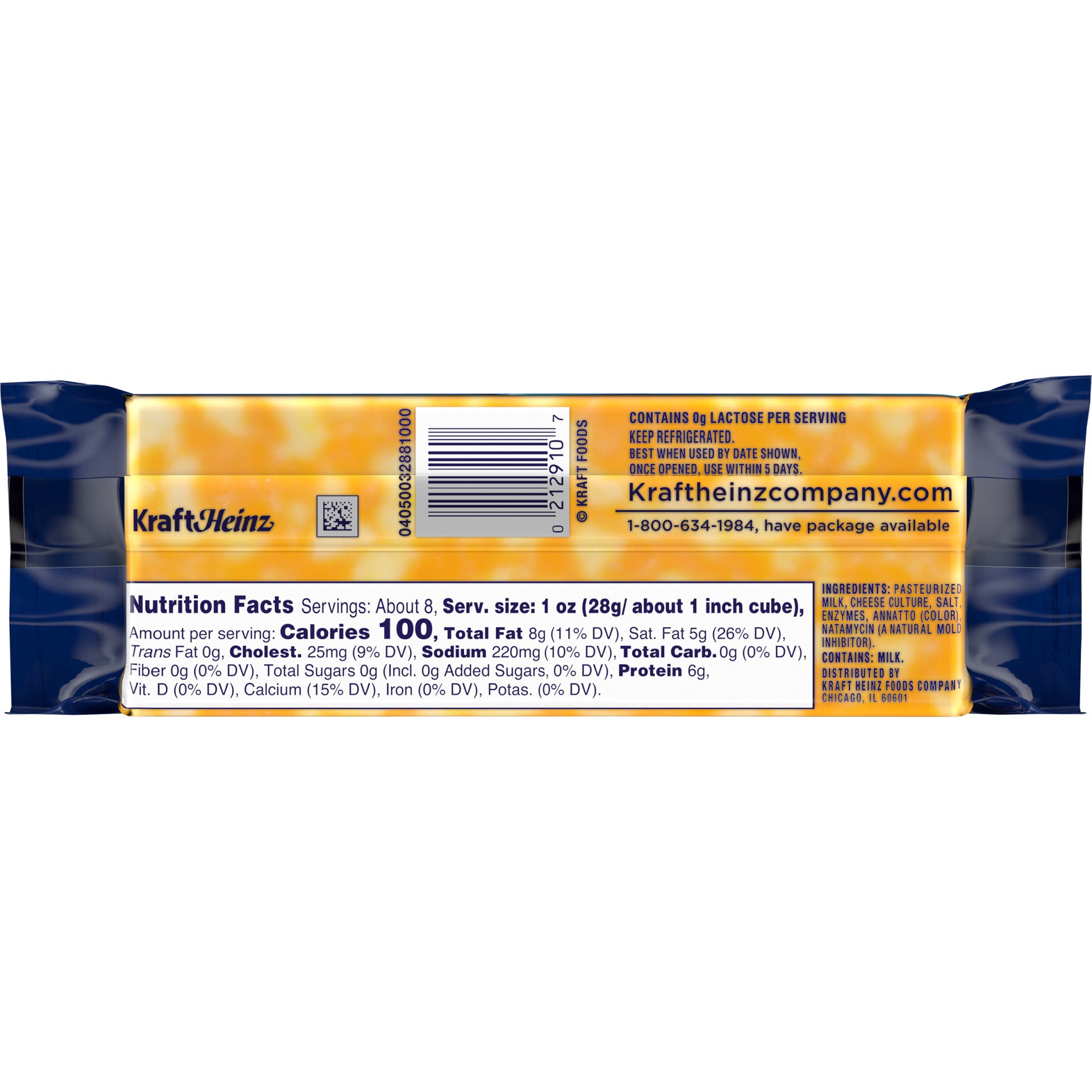 slide 6 of 8, Kraft Colby-Jack Marbled Block Cheese, 8 oz