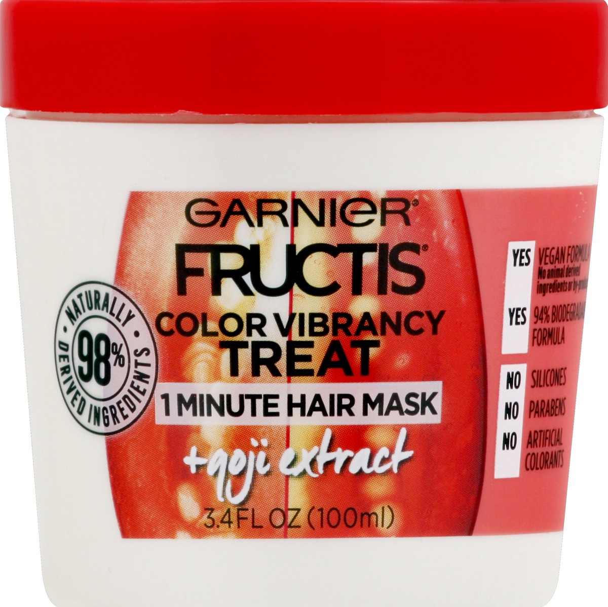 slide 5 of 6, Garnier Fructis Fructis Hair Treatment, 3.4 fl oz