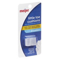 slide 3 of 29, Meijer Little Toe Cushions, 2 Cushions, 2 CT      