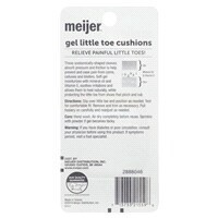 slide 19 of 29, Meijer Little Toe Cushions, 2 Cushions, 2 CT      