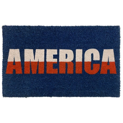 slide 1 of 1, America doormat, each