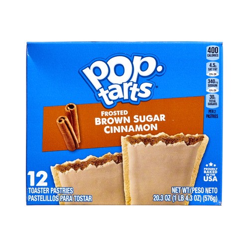 slide 1 of 1, Pop-Tarts® frosted brown sugar cinnamon, 20.3 oz