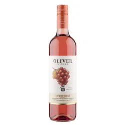 Oliver Winery Sweet Rosé Wine 750mL