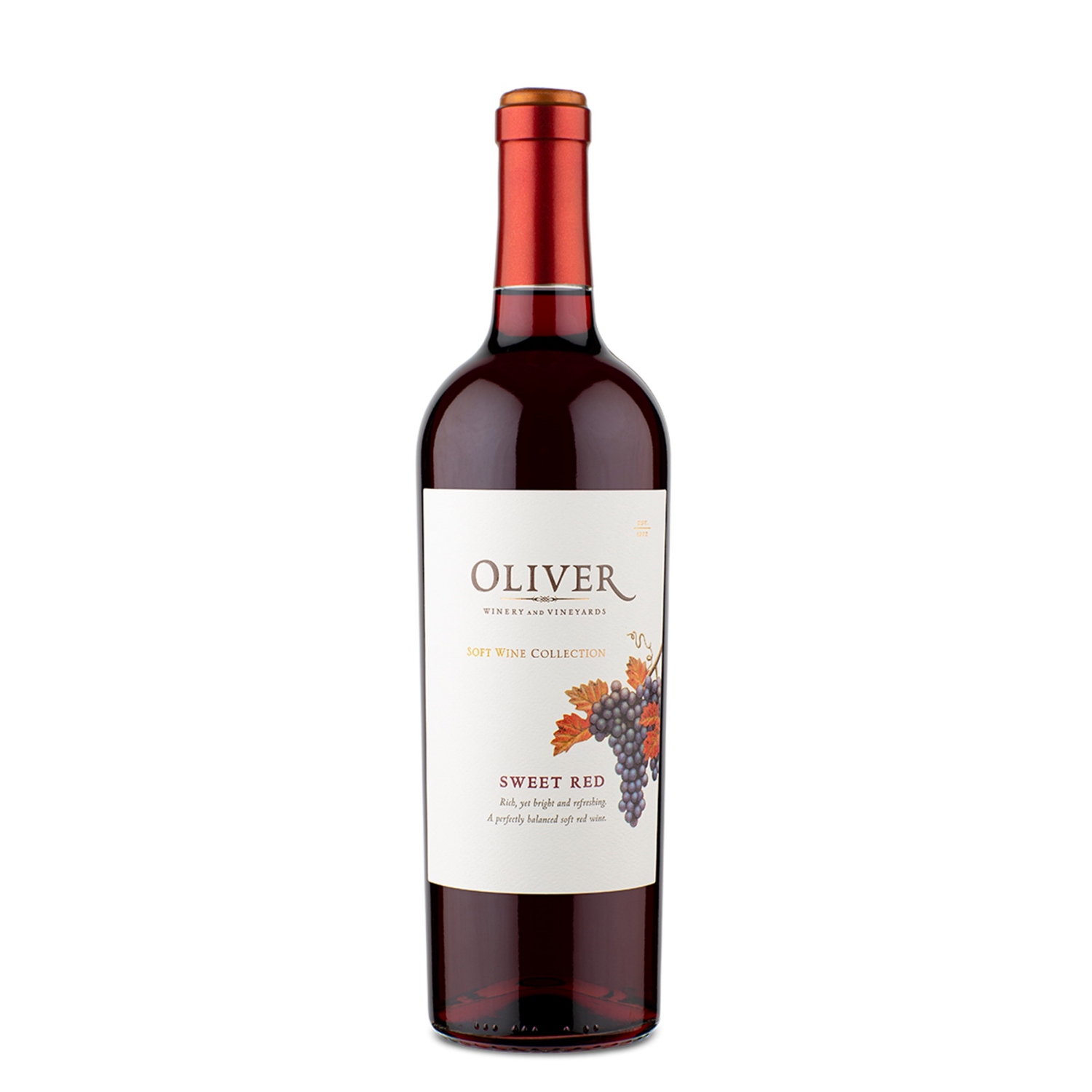 slide 1 of 2, Oliver Winery Sweet Red Wine 750 mL, 750 ml