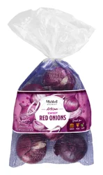 Produce Fresh Onions Red Bag