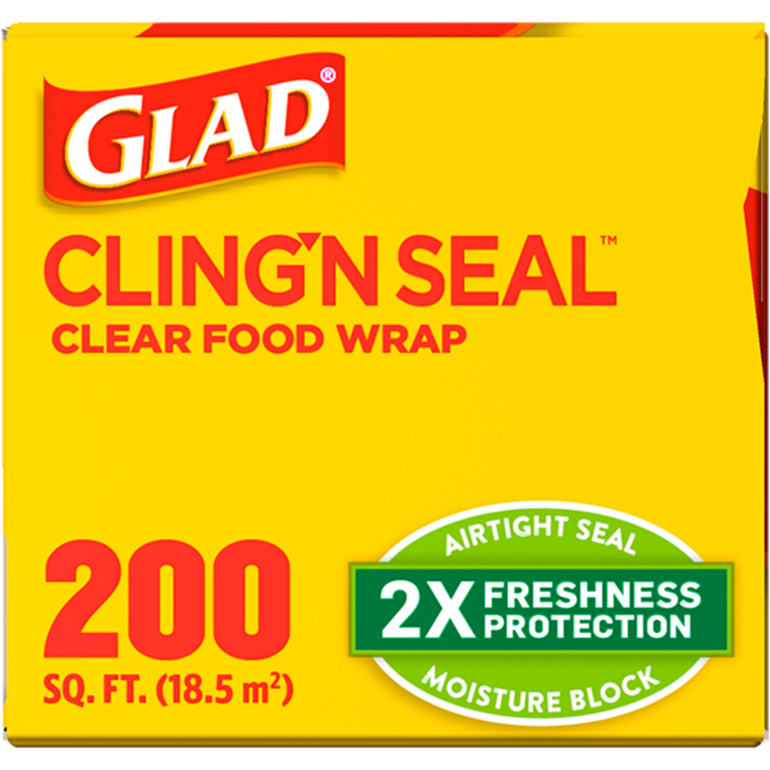 slide 5 of 8, Glad ClingWrap Plastic Wrap, 1 ct