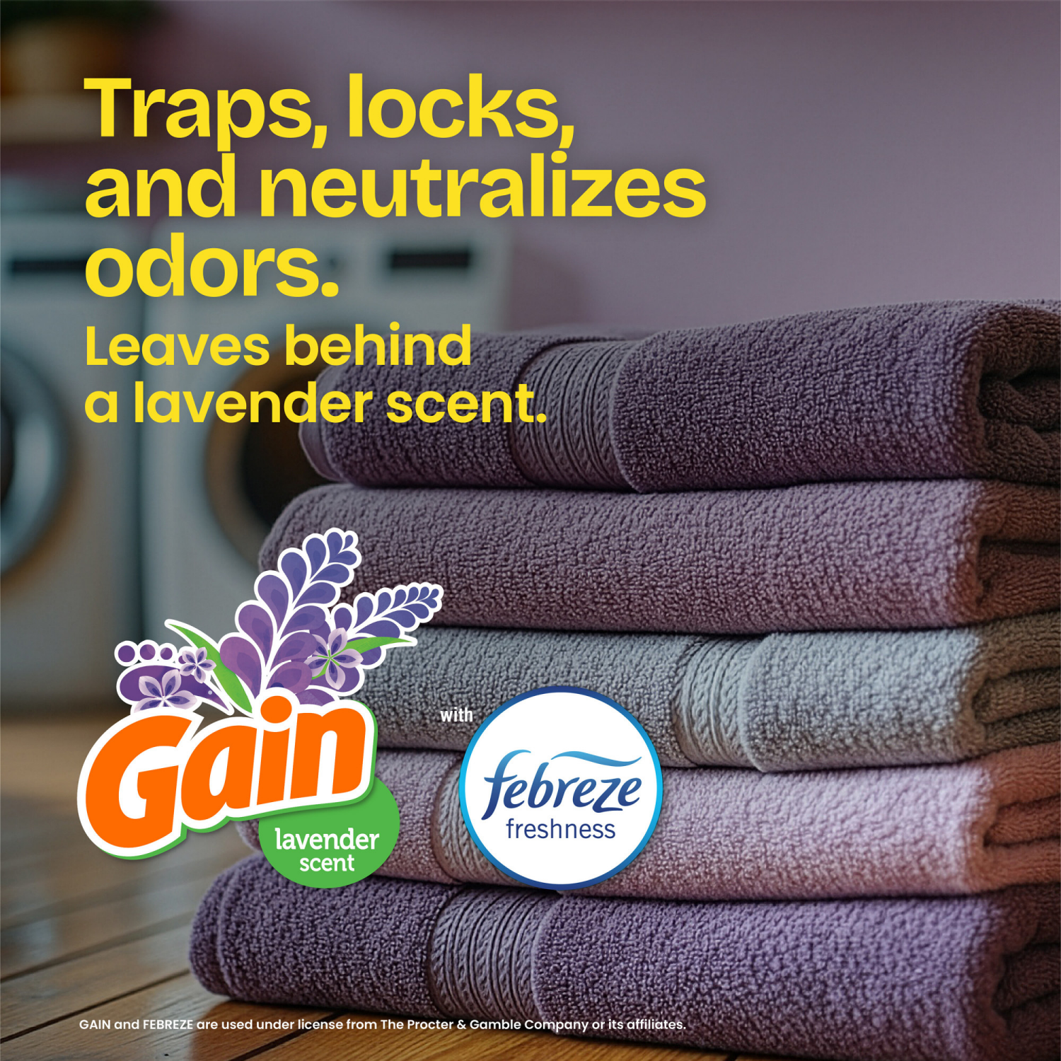 slide 4 of 8, Glad ForceFlex Tall Kitchen Trash BagsGain Lavender Scent with Febreze, 22 ct