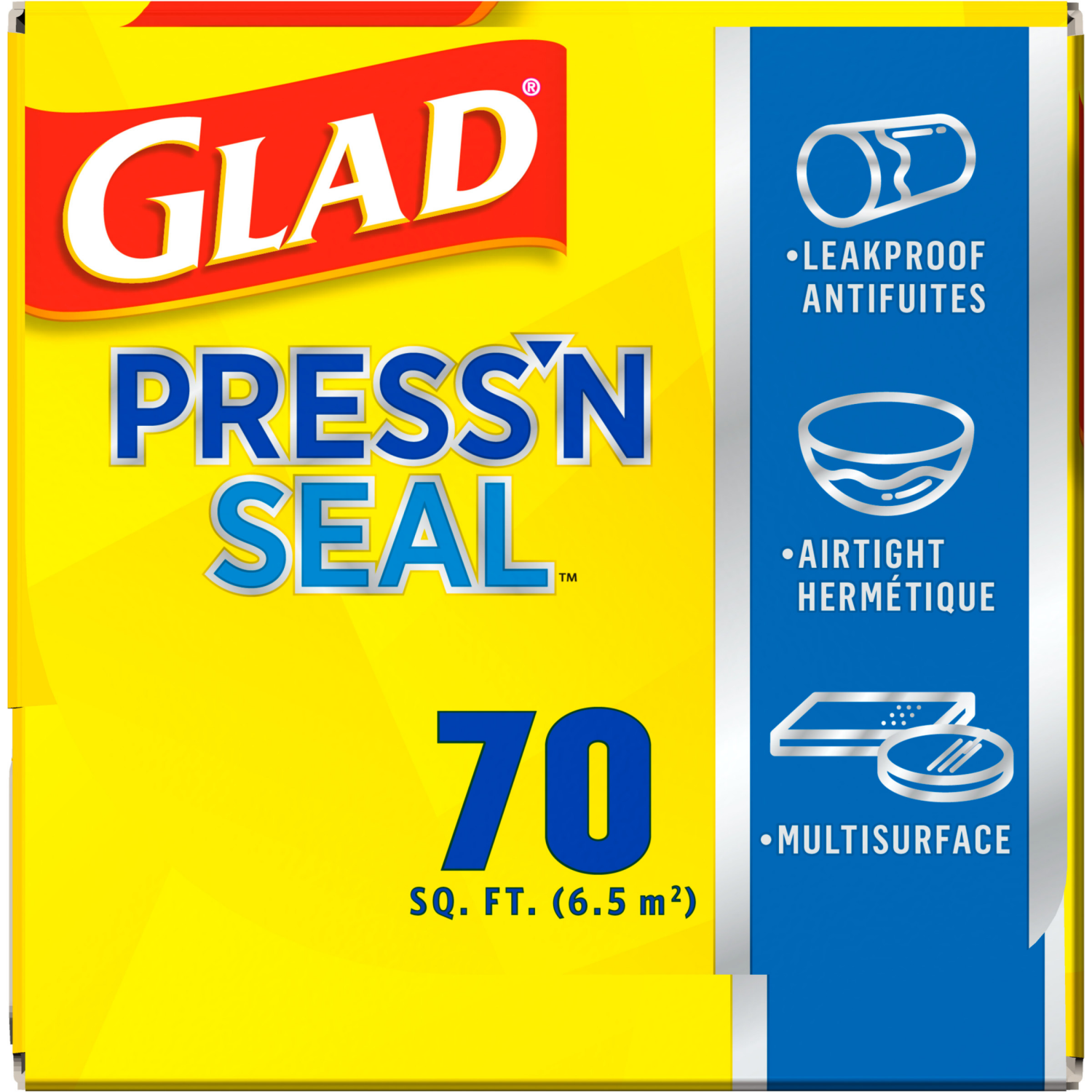 slide 5 of 8, Glad Press'n Seal Plastic Food Wrap, 1 ct