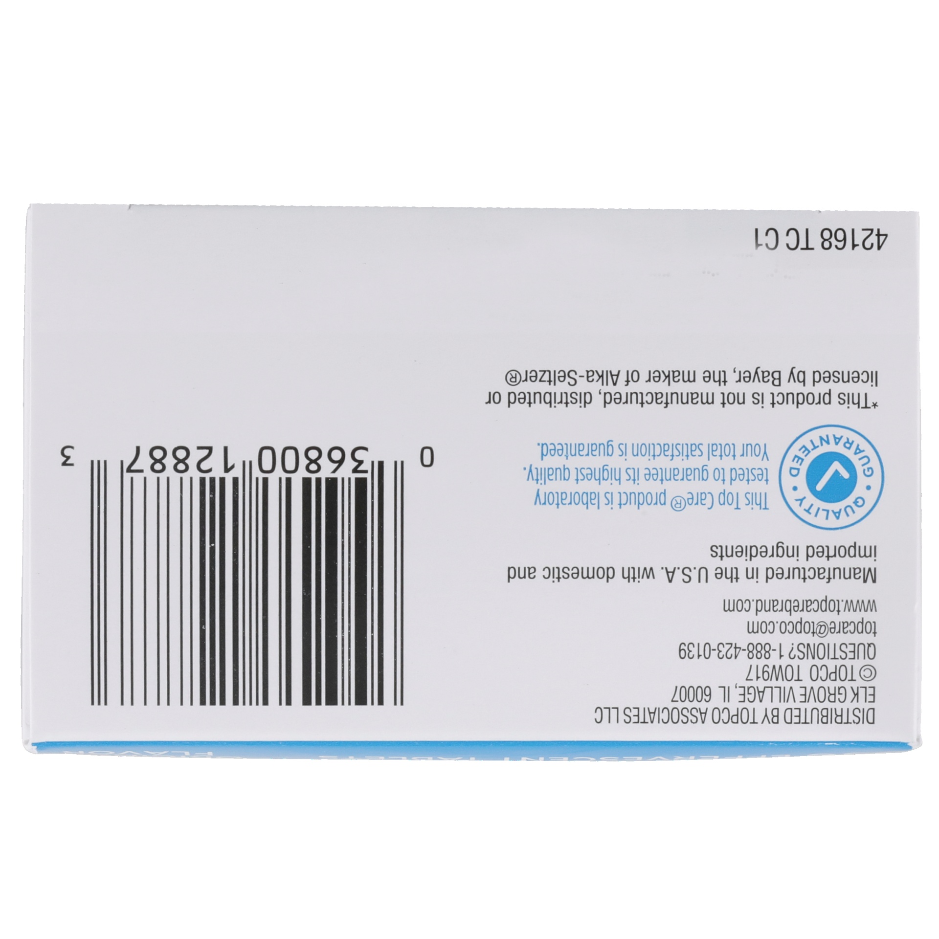 slide 5 of 6, TopCare Health Original Flavor Pain Relief 36 Effervescent Tablets, 36 ct