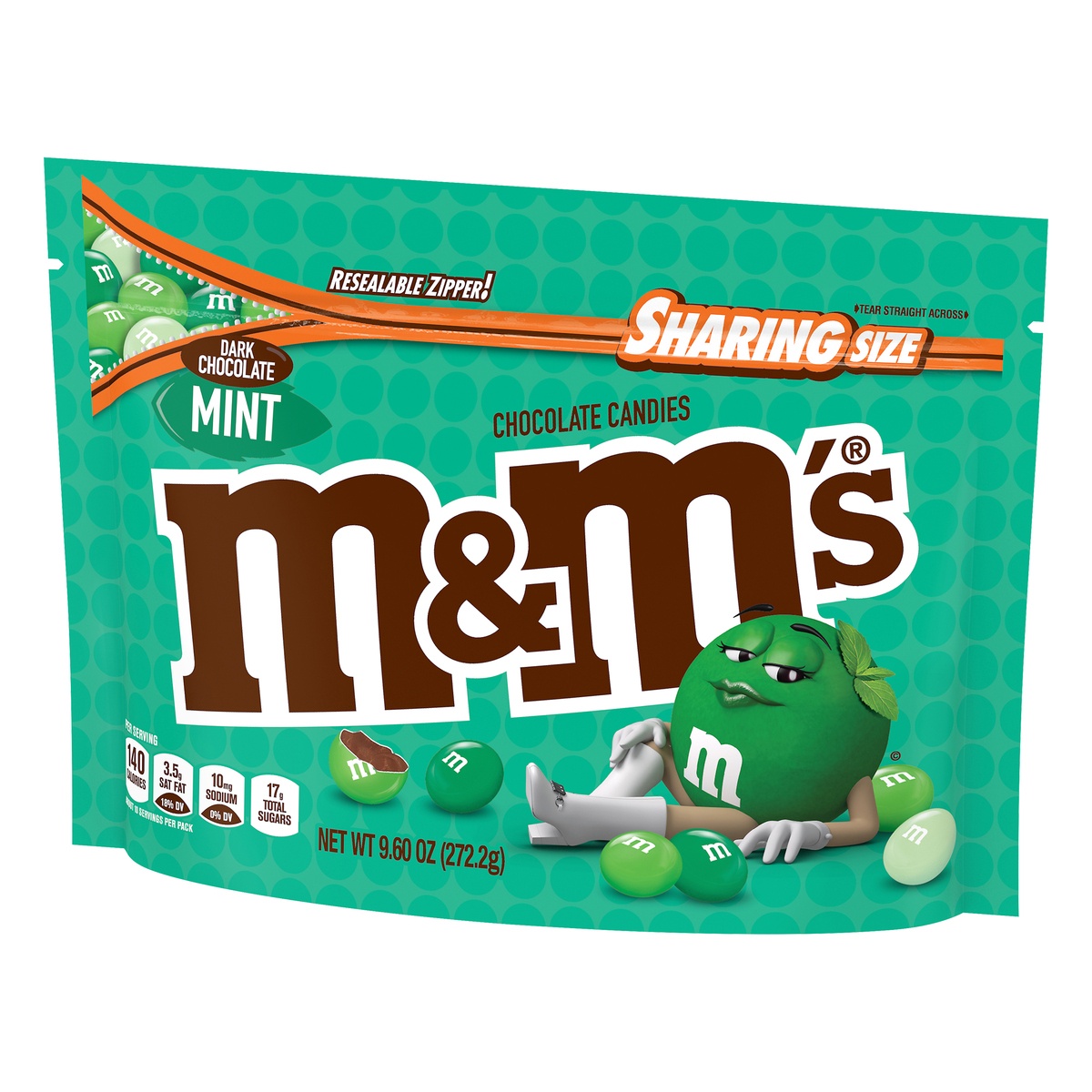 M&M'S Mint Dark Chocolatedy Sharing Size 11.4 oz | Shipt