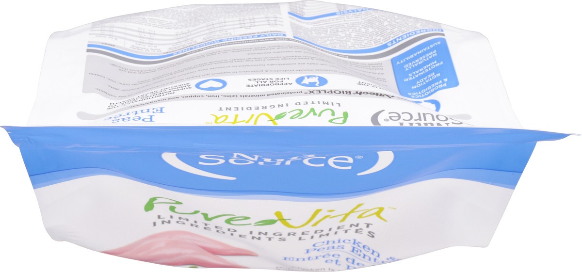 slide 2 of 15, NutriSource PureVita Grain Free All Life Stages Chicken & Peas Entree Cat Food 4 lb, 4 lb